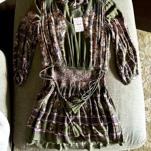 Free People Dresses & Skirts - New green mini dress free people